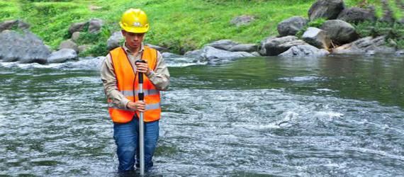 Midiendo caudal Concón